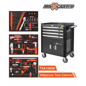 106件工具车组套